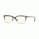 Vogue VO4103 Eyeglass Frames 352-50 - Top Black Gradient On Gold Frame