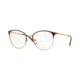Vogue VO4108 Bifocal Prescription Eyeglasses, 49mm, Havana/Rose Gold, VO4108-5078-49-BI