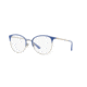 Vogue VO4108 Bifocal Prescription Eyeglasses 323-49 - Blue/Silver Frame