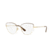 Vogue VO4109 Bifocal Prescription Eyeglasses, 51mm, Pale Gold/Brown, VO4109-997-51-BI