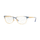 Vogue VO4119 Eyeglass Frames 5105-51 - Gold/Brushed Light Blue