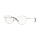 Vogue VO4128 Bifocal Prescription Eyeglasses, 50mm, Silver, VO4128-323-50-BI