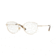 Vogue VO4128 Bifocal Prescription Eyeglasses, 50mm, Pale Gold, VO4128-848-50-BI