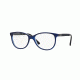 Vogue VO5030 Bifocal Prescription Eyeglasses 2384-53 - Top Dark Blue/violet Transp Frame