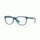 Vogue VO5030 Bifocal Prescription Eyeglasses 2469-51 - Top Petroleum/green Transp Frame