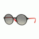 Vogue VO5036S Sunglasses W44/11-52 - Black Frame, Gray Gradient Lenses