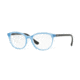 Vogue VO5037 Eyeglass Frames 2489-53 - Transparent Blue Frame