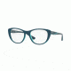 Vogue VO5102 Progressive Prescription Eyeglasses 2469-51 - Top Petroleum/green Transp Frame