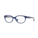 Vogue VO5103F Eyeglass Frames 2471-53 - Topaz Blue/Blue Transparent Frame