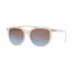 Vogue VO5134S Single Vision Prescription Sunglasses VO5134S-253248-55 - Lens Diameter 55 mm, Frame Color Opal Ice