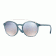 Vogue VO5161SF Single Vision Prescription Sunglasses VO5161SF-25417B-53 - Lens Diameter 53 mm, Frame Color Opal Azure