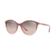 Vogue VO5165S Single Vision Prescription Sunglasses VO5165S-25547E-55 - Lens Diameter 55 mm, Frame Color Transp Pink Grad Antique Pink