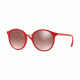 Vogue VO5166S Single Vision Prescription Sunglasses VO5166S-2621H8-51 - Lens Diameter 51 mm, Frame Color Top Red/red Transparent