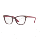 Vogue VO5206 Single Vision Prescription Eyeglasses 2597-51 - Bordeaux Frame