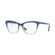 Vogue VO5206 Single Vision Prescription Eyeglasses 2641-51 - Transparent Azure Grad Blue Frame