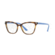 Vogue VO5206 Single Vision Prescription Eyeglasses W656-51 - Dark Havana Frame