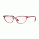 Vogue VO5213 Eyeglass Frames 2613-51 - Transparent Dark Pink Frame
