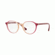 Vogue VO5226 Bifocal Prescription Eyeglasses, 48mm, Opal Pink Glitter Grad Cyclame, VO5226-2638-48-BI