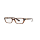 Vogue VO5241B Progressive Prescription Eyeglasses 2386-50 - Top Dark Havana/light Brown Frame