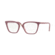 Vogue VO5260 Prescription Eyeglasses, 51mm, Top Antique Pink/Pink Transp, VO5260-2554-51-SV