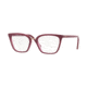 Vogue VO5260 Prescription Eyeglasses, 51mm, Top Dark Red/Red Transp, VO5260-2555-51-SV