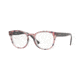 Vogue VO5272 Eyeglass Frames 2726-49 - Text Stripes Oran Blk/Red Trgr