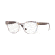 Vogue VO5272 Eyeglass Frames 2730-49 - Text Stripes Brown/Blue Transp
