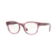 Vogue VO5272 Eyeglass Frames 2731-49 - Text Stripes Brn/Blue Tr Dkblu