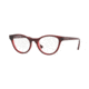 Vogue VO5274B Eyeglass Frames 2636-49 - Transp Bordeaux/Transp Red