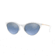 Vogue VO5287S Sunglasses 27577C-54 - , Light Blue Mirror Silver Grad Lenses