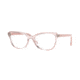 Vogue VO5292 Progressive Prescription Eyeglasses, 51mm, Transparent Pink/Pink, VO5292-2763-51-PRO