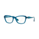 Vogue WAVED TEMPLE VO2957 Single Vision Prescription Eyeglasses 2109-51 - Opal Blue Frame