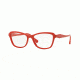 Vogue WAVED TEMPLE VO2957 Single Vision Prescription Eyeglasses 2308-51 - Coral Frame