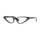 Vogue YOLA VO5281 Prescription Eyeglasses, 51mm, Black, VO5281-W44-51-SV