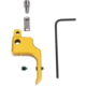 Volquartsen Firearms 19.22 Pistol Trigger, Ruger Mark III/Mark IV, Flat, Gold, VF4FT-G