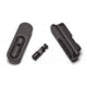 Volquartsen Firearms Extended Magazine Release and Base Pad Kit for MK IV 22/45, 2-pack, Aluminium, Black, VC4MRB-2