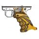 Volquartsen Firearms Laminated Wood Pistol Grips for MKIII, Yellow, Right-Handed, VC3TRG-Y