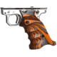 Volquartsen Firearms Laminated Wood Pistol Grips for MKII, Orange, Left-Handed, VC2TLG-O