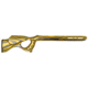 Volquartsen Firearms Thumbhole stock for 10/22 Take-Down, Yellow, VCTDTH-Y