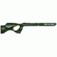 Volquartsen Firearms Thumbhole stock for 10/22 Take-Down, Green VCTDTH-GR