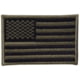 Voodoo Tactical Embroidered Usa Military Flag Patches, Left Side, Foliage, 2inx3in, 20-9087076000