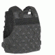 Voodoo Tactical Ice Vaat Plate Carrier Vest W/lattice Weave, Black, Medium/Large -  20-903201333