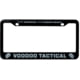 Voodoo Tactical License Plate Frames, Black/Gray, 07-9600108000