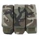 Voodoo Tactical M4/AK47 Mag Pouch - Triple, Woodland Camo, 20-8175005000