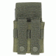 Voodoo Tactical M14 Single Removable Flap Mag Pouch, Olive Drab - 20-013204000