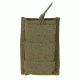 Voodoo Tactical M4/M16 Open Top Mag Pouch W/ Bungee System - Single, Coyote, 20-8584007000