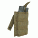Voodoo Tactical M4/M16 Open Top Mag Pouch W/ Bungee System - Single, Coyote - 20-858407000