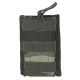 Voodoo Tactical M4/M16 Open Top Mag Pouch W/ Bungee System - Double, Woodland Camo, 20-8584005000