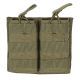 Voodoo Tactical M4/M16 Open Top Mag Pouch W/ Bungee System - Triple, Coyote, 20-8585007000