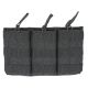 Voodoo Tactical M4/M16 Open Top Mag Pouch W/ Bungee System - Triple, Black, 20-8180001000